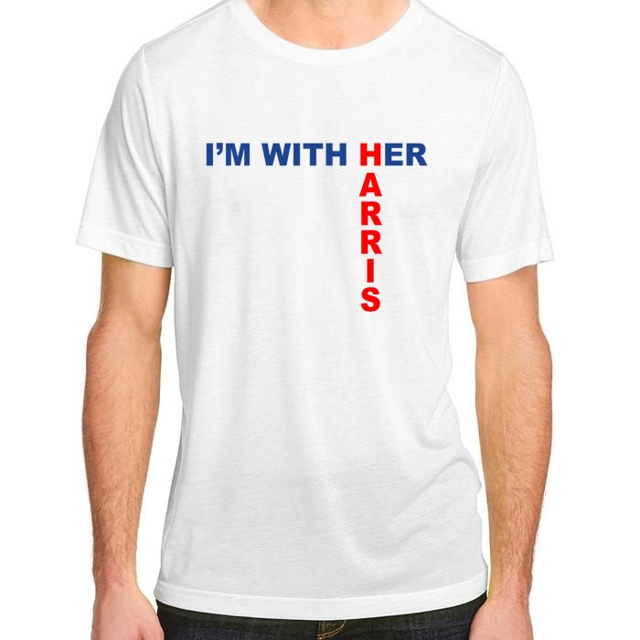 IM With Her Kamala 2024 Adult ChromaSoft Performance T-Shirt