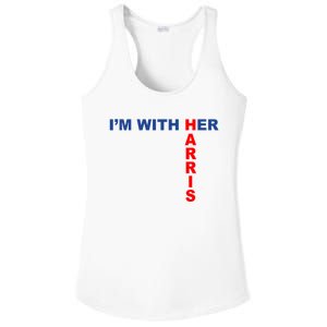 IM With Her Kamala 2024 Ladies PosiCharge Competitor Racerback Tank