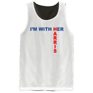 IM With Her Kamala 2024 Mesh Reversible Basketball Jersey Tank