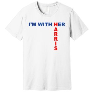 IM With Her Kamala 2024 Premium T-Shirt