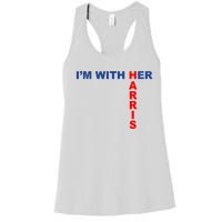 IM With Her Kamala 2024 Women's Racerback Tank