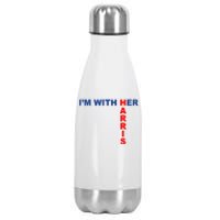 IM With Her Kamala 2024 Stainless Steel Insulated Water Bottle