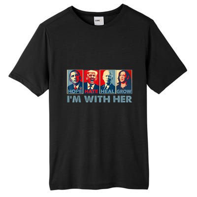 IM With Her Kamala Vote For 2024 President Kamalaharris Tall Fusion ChromaSoft Performance T-Shirt