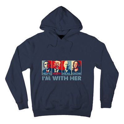 IM With Her Kamala Vote For 2024 President Kamalaharris Hoodie