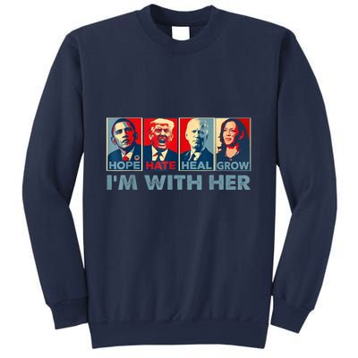 IM With Her Kamala Vote For 2024 President Kamalaharris Sweatshirt