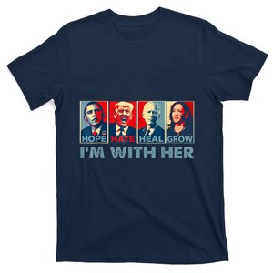 IM With Her Kamala Vote For 2024 President Kamalaharris T-Shirt