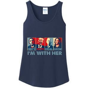 IM With Her Kamala Vote For 2024 President Kamalaharris Ladies Essential Tank