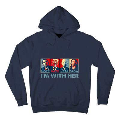 IM With Her Kamala Vote For 2024 President Kamalaharris Tall Hoodie