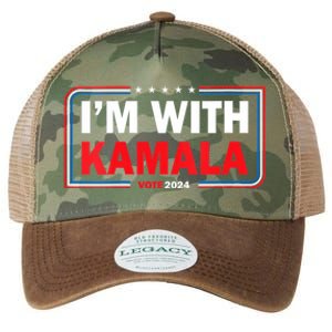 IM With Her Kamala Vote For 2024 President Kamalaharris Legacy Tie Dye Trucker Hat