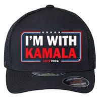 IM With Her Kamala Vote For 2024 President Kamalaharris Flexfit Unipanel Trucker Cap