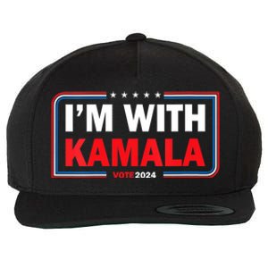 IM With Her Kamala Vote For 2024 President Kamalaharris Wool Snapback Cap