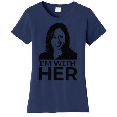 IM With Her Kamala Vote For 2024 President Kamala Harris Women's T-Shirt