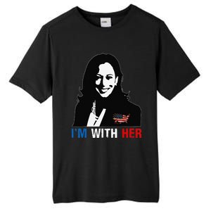 IM With Her Kamala Vote For 2024 President Kamala Harris Tall Fusion ChromaSoft Performance T-Shirt