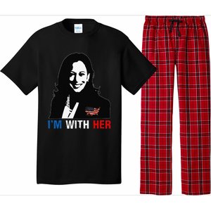 IM With Her Kamala Vote For 2024 President Kamala Harris Pajama Set