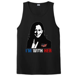 IM With Her Kamala Vote For 2024 President Kamala Harris PosiCharge Competitor Tank