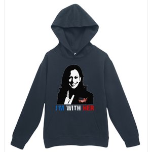 IM With Her Kamala Vote For 2024 President Kamala Harris Urban Pullover Hoodie