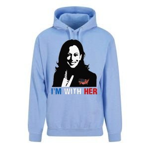 IM With Her Kamala Vote For 2024 President Kamala Harris Unisex Surf Hoodie