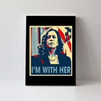 IM With Her Kamala Vote For 2024 President Kamalaharris Canvas