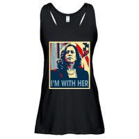 IM With Her Kamala Vote For 2024 President Kamalaharris Ladies Essential Flowy Tank