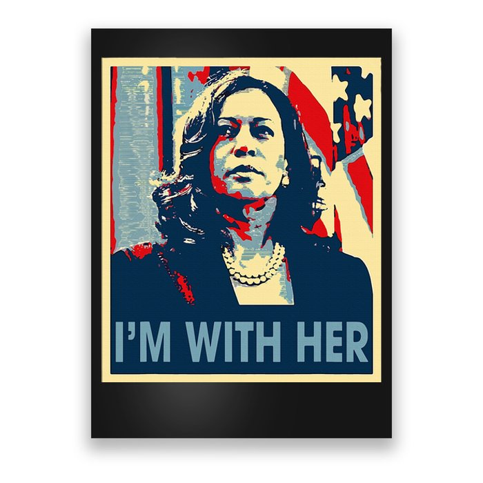 IM With Her Kamala Vote For 2024 President Kamalaharris Poster