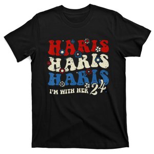 Im With Her Kamala Vote For 2024 President Kamala Harris T-Shirt