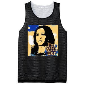 Im With Her Kamala Vote For 2024 President Kamala Harris Mesh Reversible Basketball Jersey Tank