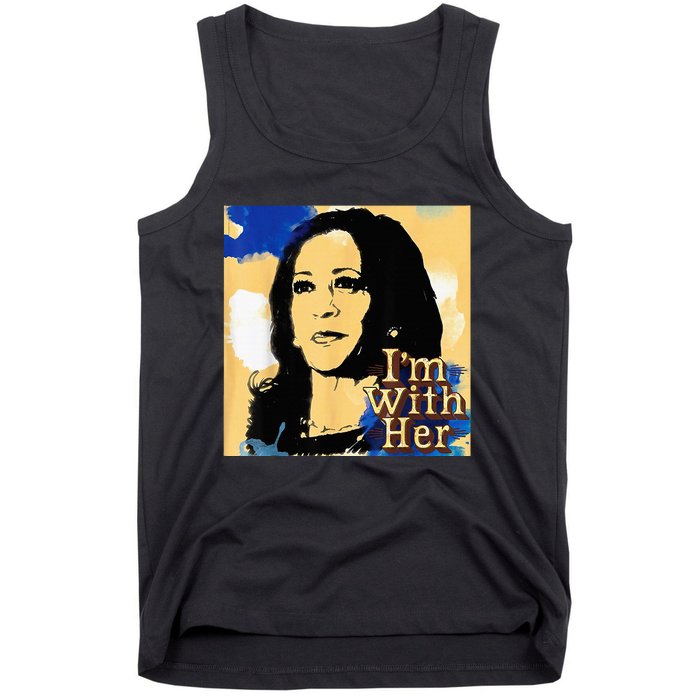 Im With Her Kamala Vote For 2024 President Kamala Harris Tank Top