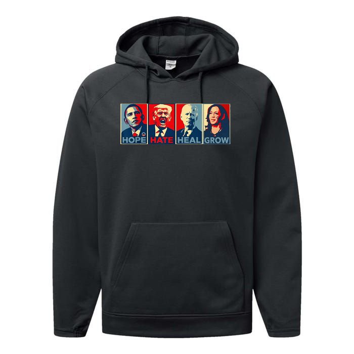 Im With Her Kamala Vote For 2024 President Kamala Harris Performance Fleece Hoodie