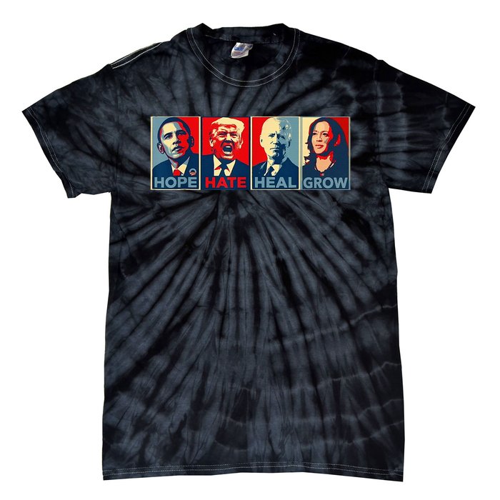 Im With Her Kamala Vote For 2024 President Kamala Harris Tie-Dye T-Shirt