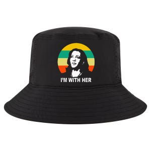 Im With Her Kamala Vote For 2024 President Kamala Harris Cool Comfort Performance Bucket Hat