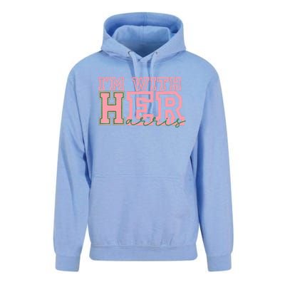 IM With Her Kamala Vote For 2024 President Kamalaharris Unisex Surf Hoodie