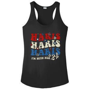 IM With Her Kamala Vote For 2024 President Kamala Harris Ladies PosiCharge Competitor Racerback Tank