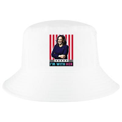 IM With Her Kamala Vote For 2024 President Kamalaharris Cool Comfort Performance Bucket Hat