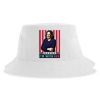 IM With Her Kamala Vote For 2024 President Kamalaharris Sustainable Bucket Hat