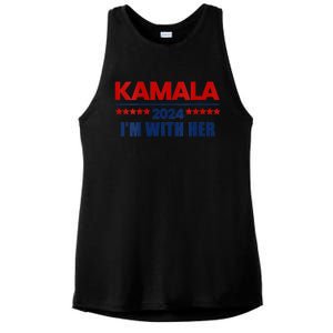 IM With Her Kamala Vote For 2024 President Kamala Harris Ladies PosiCharge Tri-Blend Wicking Tank