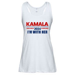 IM With Her Kamala Vote For 2024 President Kamala Harris Ladies Essential Flowy Tank