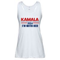 IM With Her Kamala Vote For 2024 President Kamala Harris Ladies Essential Flowy Tank