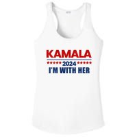 IM With Her Kamala Vote For 2024 President Kamala Harris Ladies PosiCharge Competitor Racerback Tank