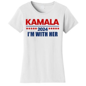 IM With Her Kamala Vote For 2024 President Kamala Harris Women's T-Shirt