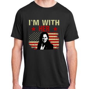 IM With Her Kamala Vote For 2024 President Kamala Harris Adult ChromaSoft Performance T-Shirt