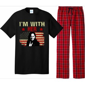 IM With Her Kamala Vote For 2024 President Kamala Harris Pajama Set