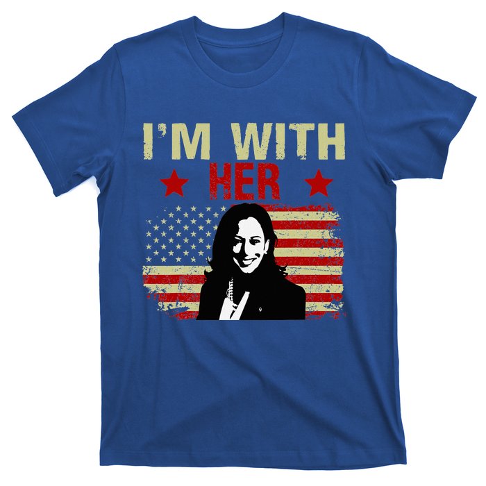 IM With Her Kamala Vote For 2024 President Kamala Harris T-Shirt