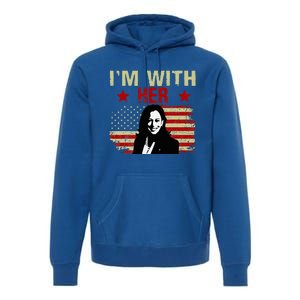 IM With Her Kamala Vote For 2024 President Kamala Harris Premium Hoodie