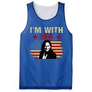 IM With Her Kamala Vote For 2024 President Kamala Harris Mesh Reversible Basketball Jersey Tank