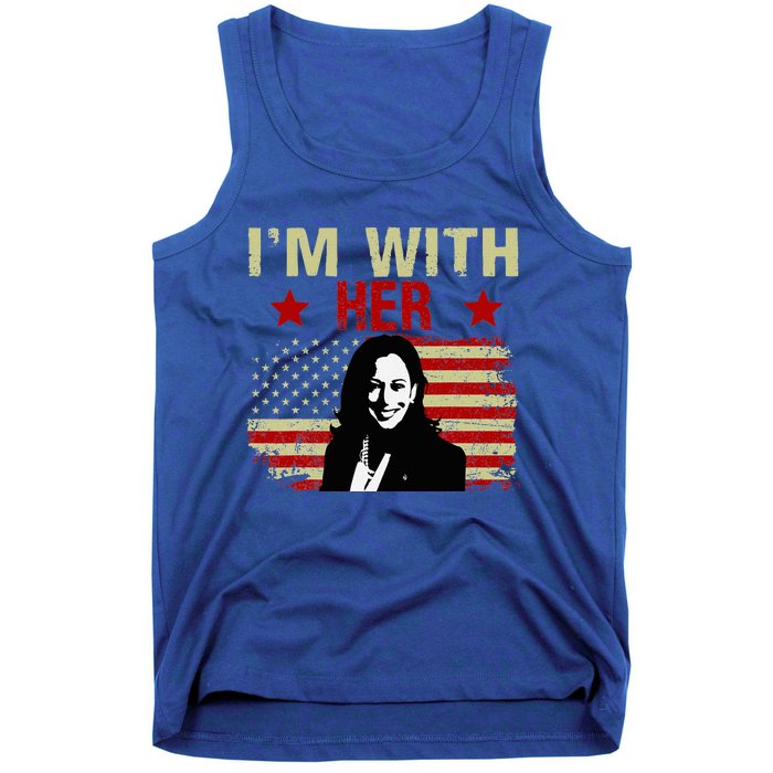 IM With Her Kamala Vote For 2024 President Kamala Harris Tank Top