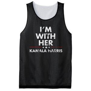 Im With Her Kamala Harris Mesh Reversible Basketball Jersey Tank