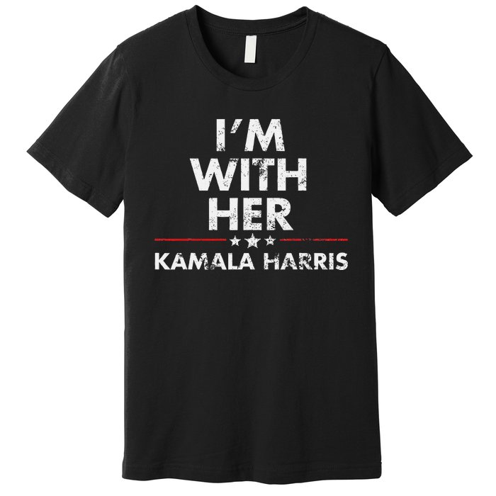 Im With Her Kamala Harris Premium T-Shirt