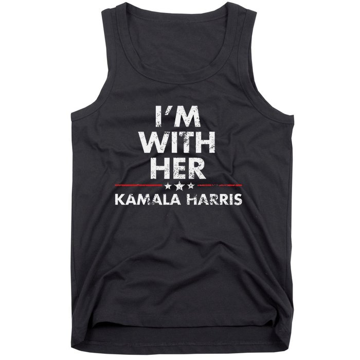 Im With Her Kamala Harris Tank Top