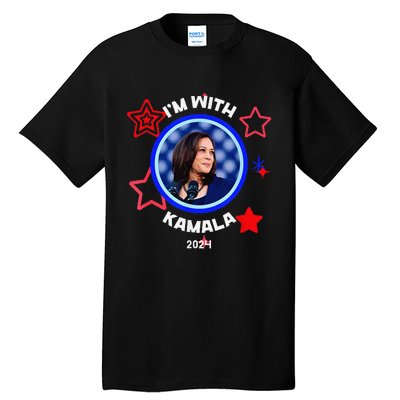 IM With Her Kamala Vote For 2024 President Kamala Harris Tall T-Shirt