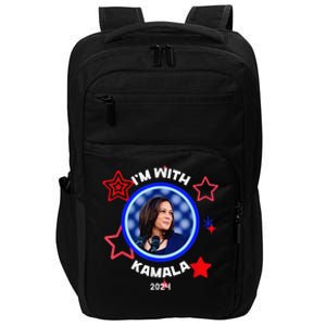 IM With Her Kamala Vote For 2024 President Kamala Harris Impact Tech Backpack